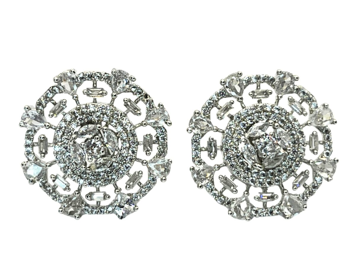 Crystal Flower Sia Earrings